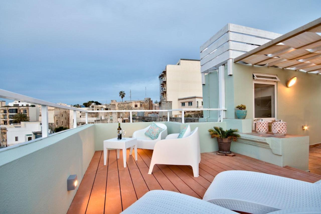 St Julians Seaviews Hilltop House Apartment